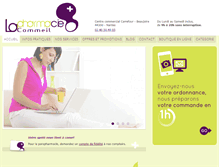 Tablet Screenshot of pharmacie-nantes-beaujoire.com